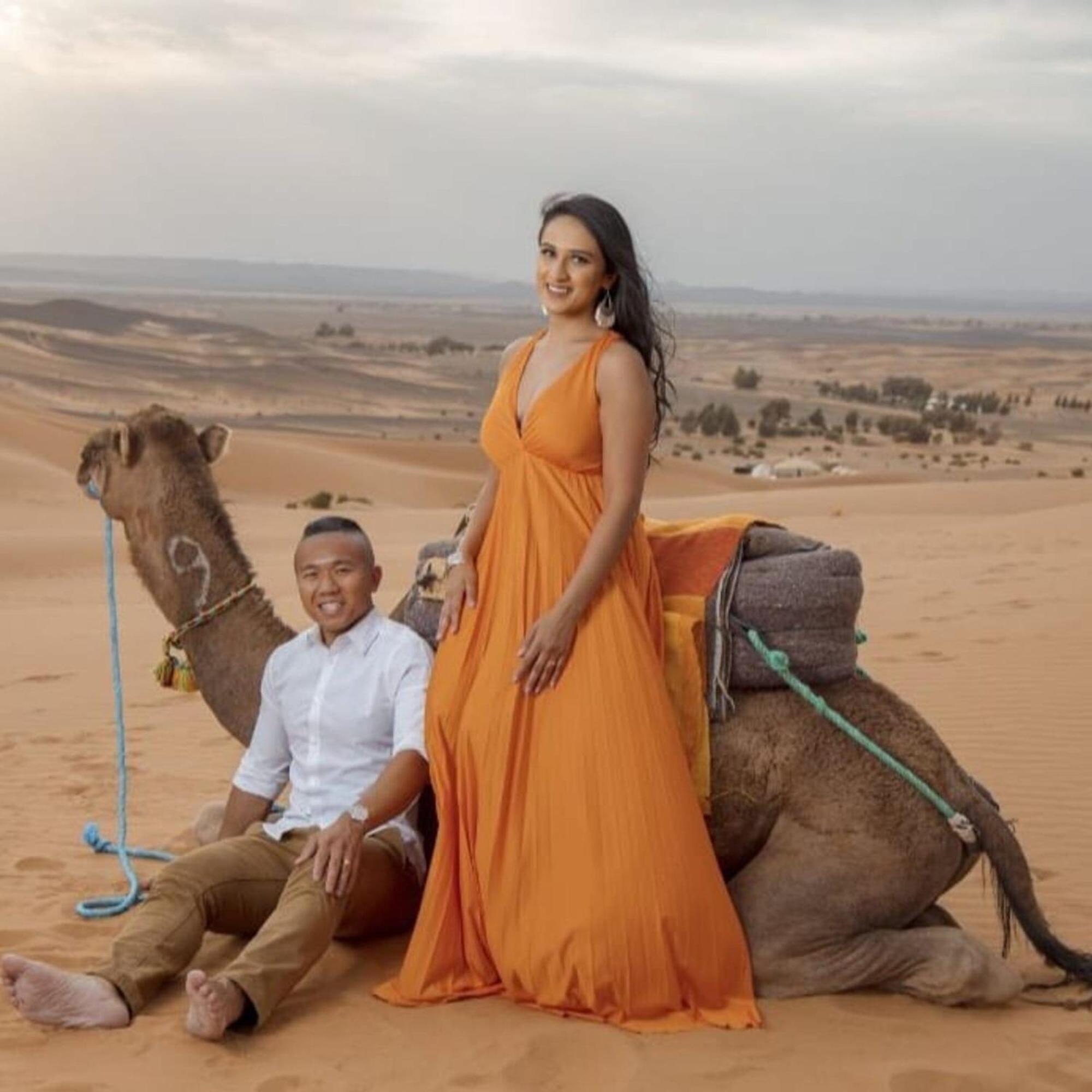 Unique Sahara Camp Hotel Merzouga Bagian luar foto