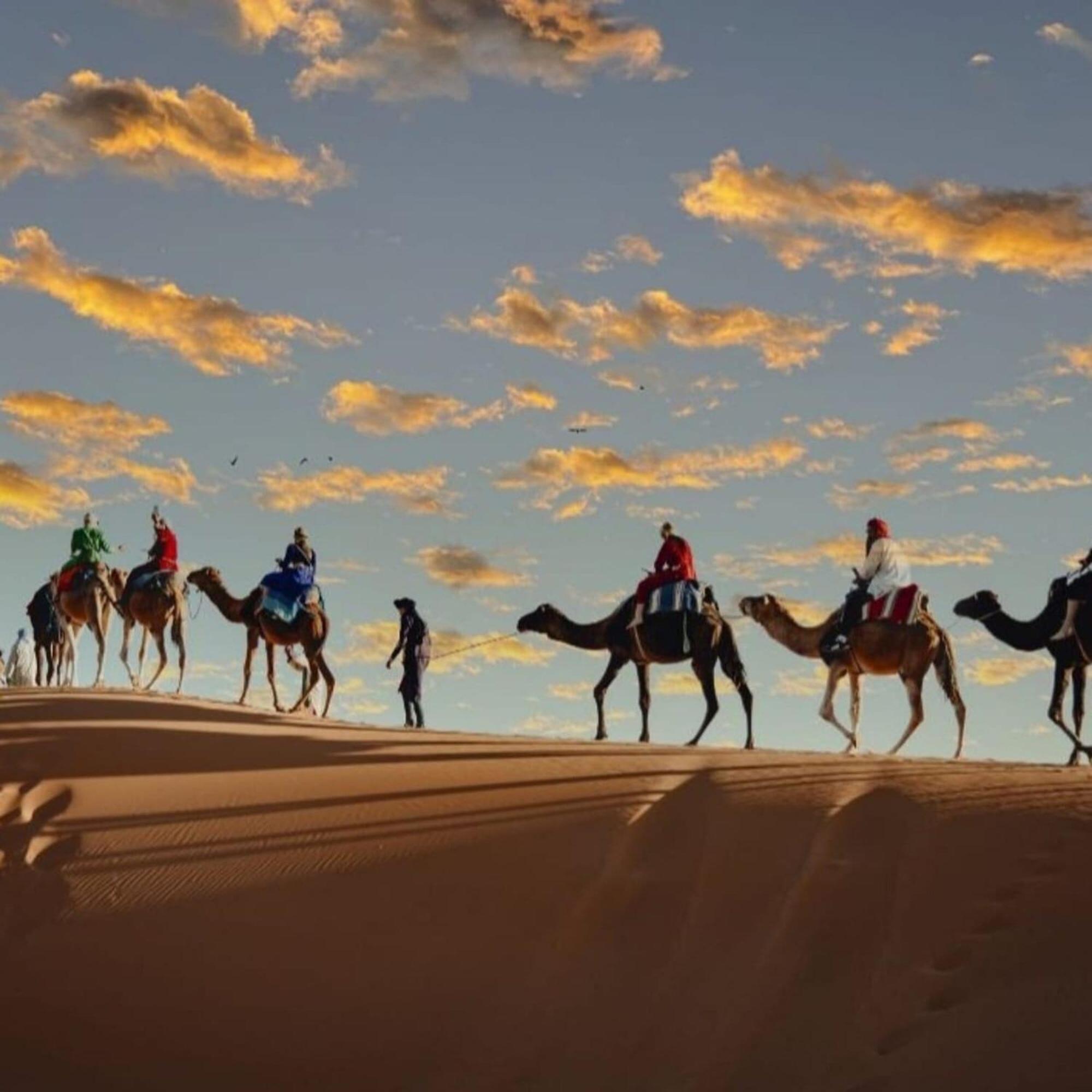 Unique Sahara Camp Hotel Merzouga Bagian luar foto