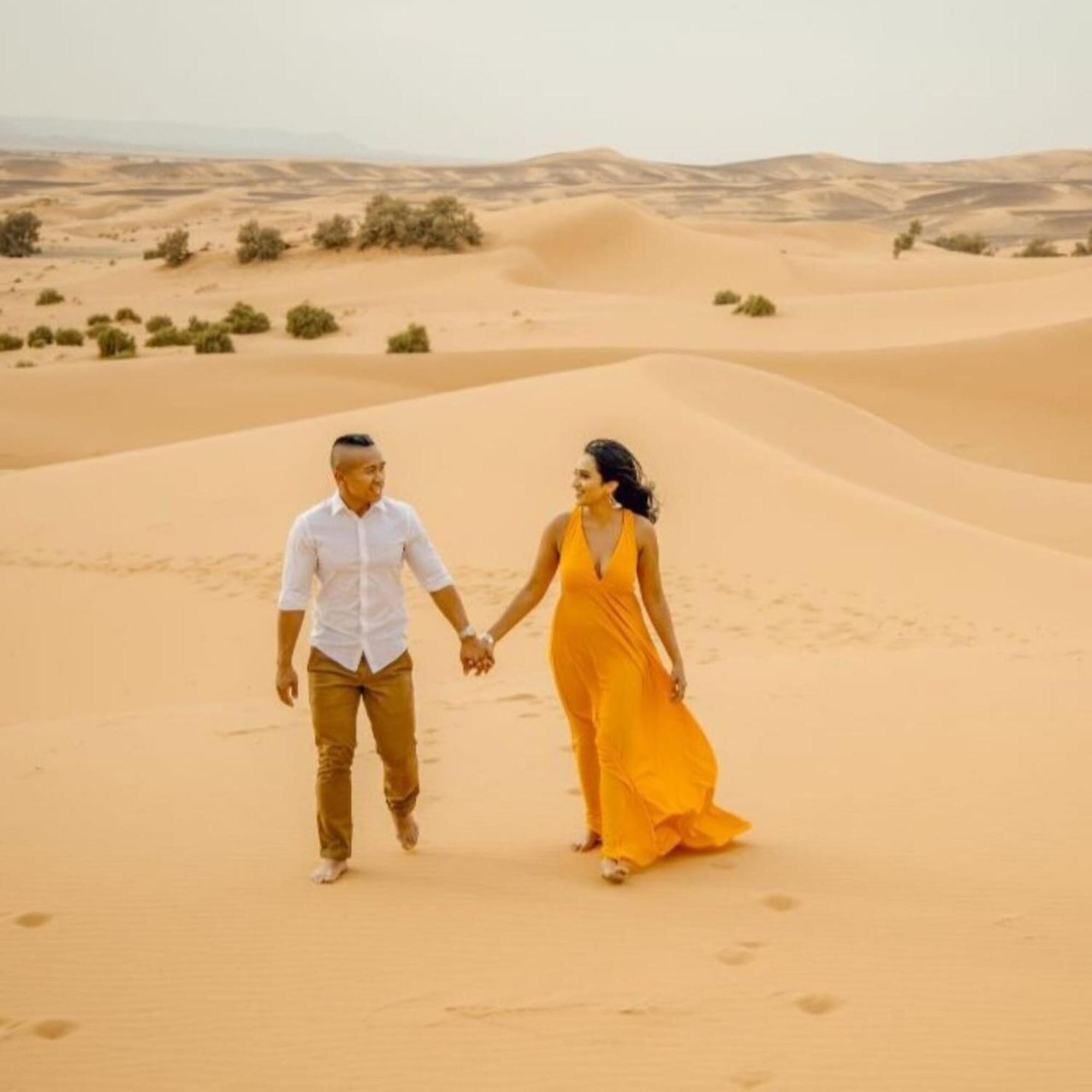 Unique Sahara Camp Hotel Merzouga Bagian luar foto