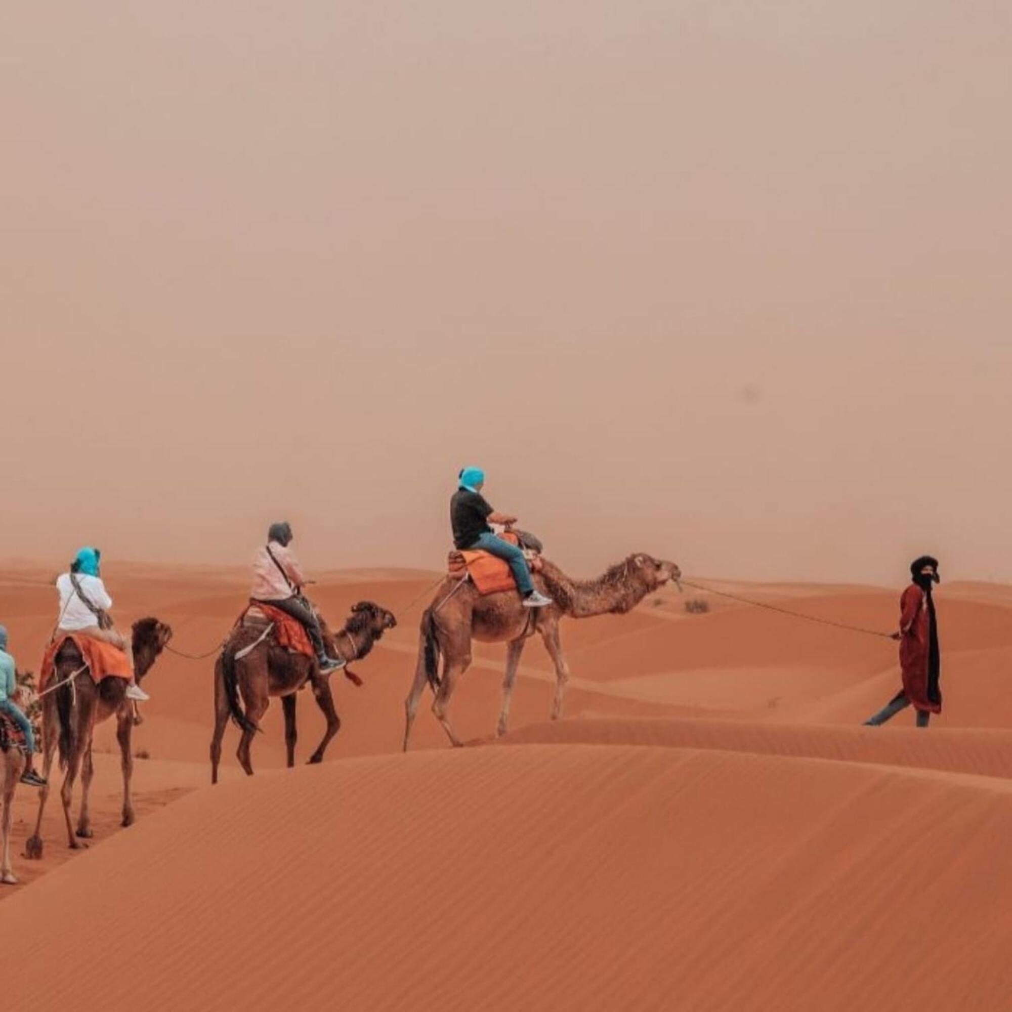 Unique Sahara Camp Hotel Merzouga Bagian luar foto